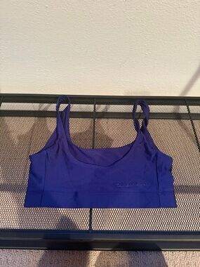 Outdoor Voices Beam Bra Bondi Sports Bra in Midnight Blue